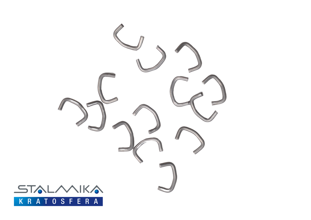 [001628-AKR] Spinki stalowe do mocowania siatek typ C (opakowanie 50 szt.)